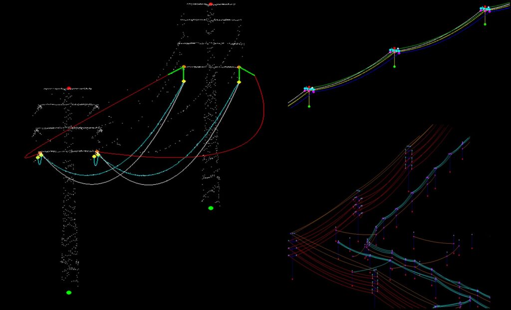 Alternativa a PLS-CADD: Software más rápido y económico para modelar conductores de líneas eléctricas bajo diferentes condiciones climáticas 1 dielmo3d simulation powerlines